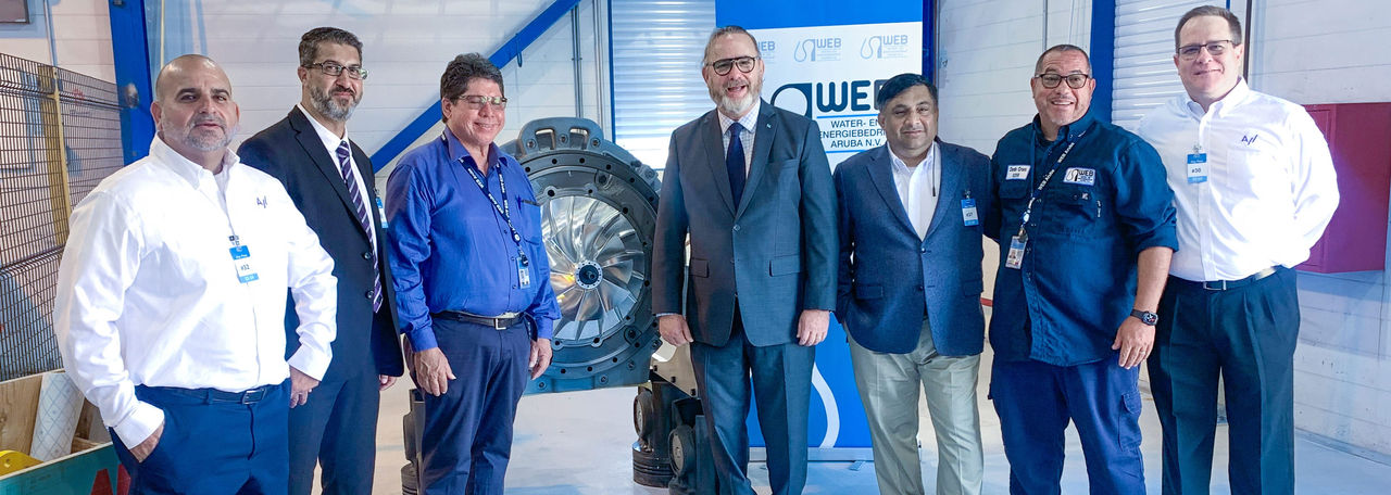 Accelleron and Web Aruba N.V. have signed a 10 year customized Turbo LifecycleCare™ service agreement