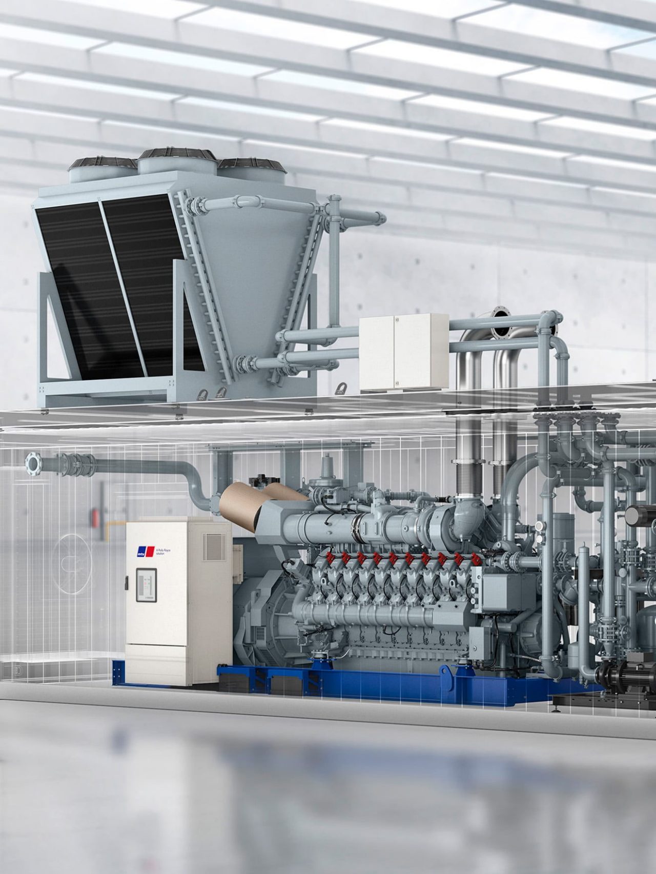 The Makita engine, 6G45ME-C9.7-EGRBP was matched with Accelleron’s A255-L turbochargers 